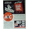 AC SPARK PLUG 1940 General Motors line of econo...
