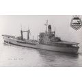RFA Blue Rover Navy Military War Ship Vintage P...