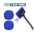 Car Window Cleaner Brush Kit Windshield Interio...