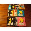 1980 Fleer, PAC-MAN, Sticker Cards, 15-cards
