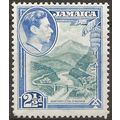 Jamaica 1938 SG125 2 1/2d Greenish-Blue & Ultra...