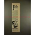 1957 Konica III Camera Ad - The Inside Story!