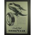 1960 Goodyear 3-T Nylon Double Eagle Tire Ad