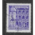 AUSTRIA 1957 BUILDINGS 6s VIOLET GRAZ TOWN HALL...