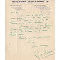 Robinson Cleaver Theatre Organ Club 1950s Hand ...