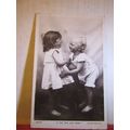 "IS THE PAIN JUSTHERE?" used antique postcard R...