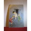 BATHING BEAUTIES, BATHING HUT used antique post...