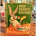 Old Vintage Little Golden Book Bugs Bunny Birth...