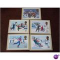 1990 Christmas GB PHQ 131 mint set of 5 cards S...