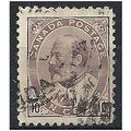 Canada 1903 SG182 10c Brown-Lilac Fine Used . ..