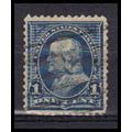 Used 264 1c Benjamin Franklin Fine RA1018