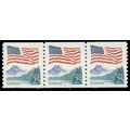 2280a 25c U.S. Flag Very Fine MNH PNC 9/3 R0128