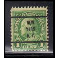 Used 632 1c Benjamin Franklin Average PreCnx KA...