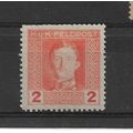 Austro-Hungarian Military Post.SG50 2h Emperor ...