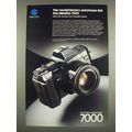 1985 Minolta 7000 Camera Ad - The Revolutionary Autofocus SLR