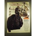 1990 Hein Gericke Concord Motorcycle Jacket Ad - Where the road begins