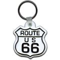 Route 66 Road Sign Magnetic Keychain