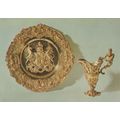 Paul De Lamerie 1741 Dish & Sterling Antique Si...