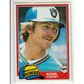 1981 Topps Robin Yount baseball card #515 – Bre...