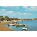 Rhodes Faliraki Beach Greece Postcard used corn...