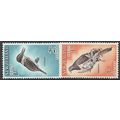 1960 SG 803/804 - MNH (**) - BIRD