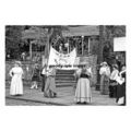 rp02815 - Suffragettes outside Tea Rooms - prin...