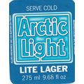 BEER BOTTLE LABEL - ALLIED BREWERIES - ARTIC LI...