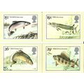 PHQ Card Set BRITISH RIVER FISHES Postcards (PH...