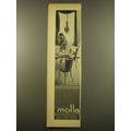 1961 Molla XLIV Table and Chairs Advertisement - Classic beauty in cast aluminum