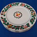 Lot 4 Royal Majestic CHRISTMAS EVE 7 1/2" Salad...