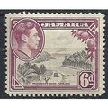 Jamaica 1938 SG128 6d Grey & Purple Mounted Min...