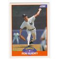 1989 Score Ron Guidry baseball card #342 – Yankees