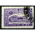 INDIA CHARKHARI 1931 - Feudatory State - 2a vio...