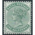 Natal 1882 SG97 1/2d Blue-Green Wmk Crown CA Mo...