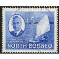 NORTH BORNEO 1950 SG 363 - #2 fine used (o)