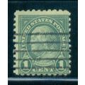 Used 581 1c Benjamin Franklin Average Plus A16268