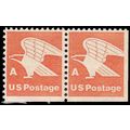 1736 15c A Eagle Fine MNH Dry Gum BPS Hor Pair ...