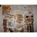 2 LB Lot Vintage Unused Beaded Jewelry Making Supplies LOT 14