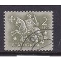 PORTUGAL 1953 2E KNIGHT VALUE USED SG1087 #1