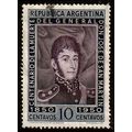 Argentina 1950 San Martin 10c Used Stamp .
