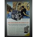 1960 Kodak Cine Scopemeter Camera Turret Ad