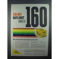 1960 Kodak High Speed Ektachrome Film Ad