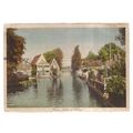 EDAM, HOLLAND .used vintage postcard 1926 postm...
