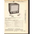 RCA VICTOR model 17T30xx 17T310x TV television ...