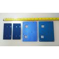 Low Profile Blue Anodized Aluminum Heat Sinks, ...