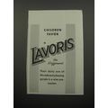 1933 Lavoris Antiseptic Ad - Children favor Lav...