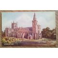 POSTCARD (ART COLOUR): FIFE, DUNFERMLINE ABBEY:...