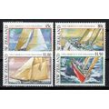 New Zealand 1085-1088 MNH America's Cup Sailing...