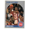 1990-91 Hoops Mark Aguirre basketball card #101...