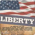 BEER MAT - ANCHOR SPRINGS BREWERY - LIBERTY - (...